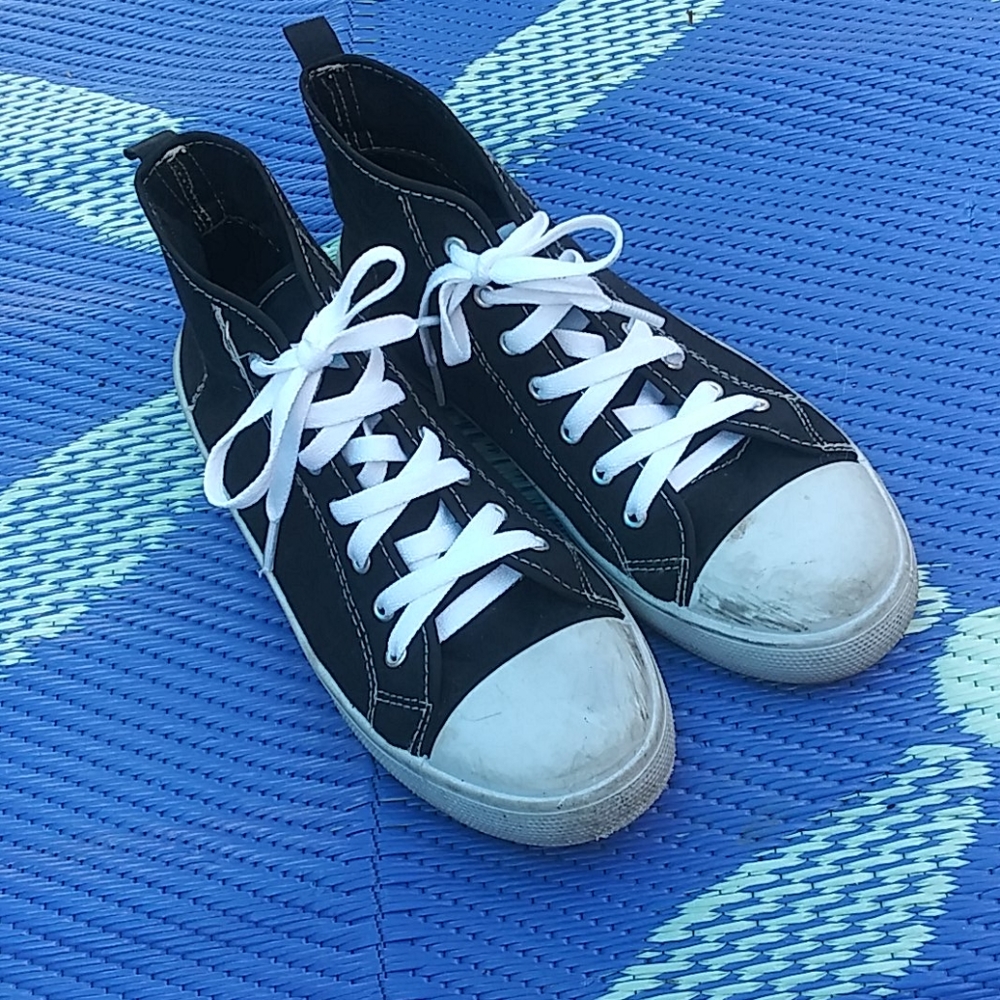 solemates black high tops sneakers